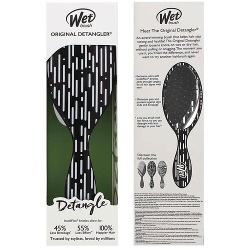Wet Brush Original Detangler Modern Contrast četka za ra&amp;scaron;če&amp;scaron;ljavanje Rain Slike