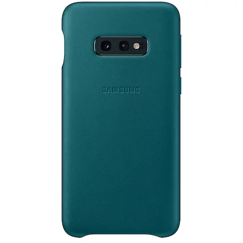 Samsung original usnjen ovitek EF-VG970LGE za Galaxy S10e G970 - zaščita zadnjega dela - zelena