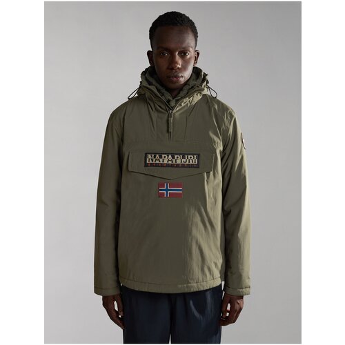 Napapijri Khaki Men s Winter Jacket Rainforest Winter 3 Men s ePonuda
