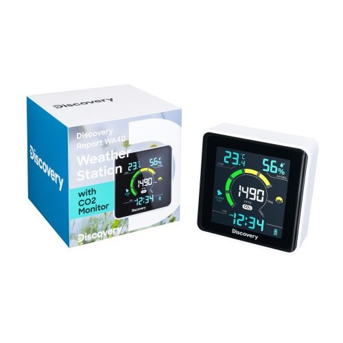 Levenhuk Discovery WA40 Meteo stanica sa praćenjem nivoa CO2 ( LE78877 ) Cene