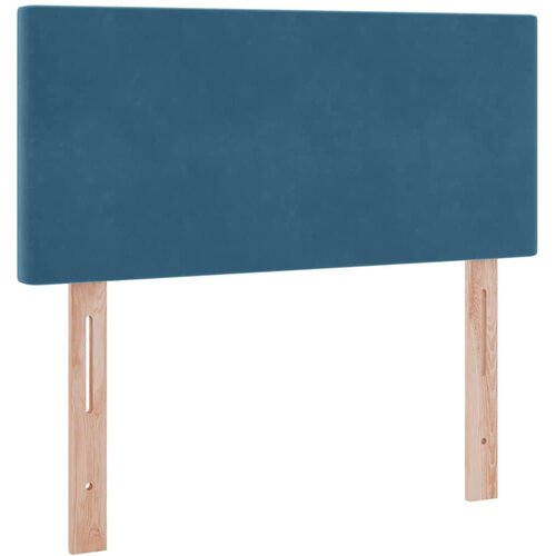  Krevet s prostorom za pohranu s LED-om Tamno plava 100 x 200 cm Slike
