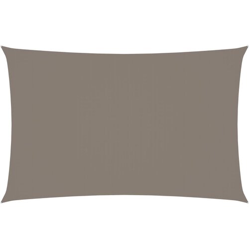 vidaXL Senčno jadro oksford blago pravokotno 2x5 m taupe Cene