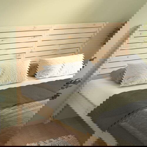 vidaXL Uzglavlje za krevet 141 x 4 x 100 cm od masivne borovine Cene