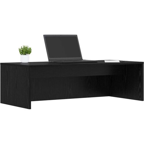 Stol za zid Zidne Crni hrast 100 x 45 x 30 cm Konstruirano drvo Slike