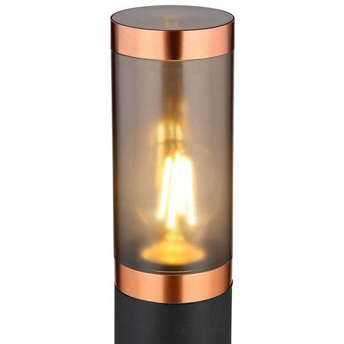 Globo 3159BCS-spolja&amp;scaron;nja lampa sa senzorom BOSTON 1xE27/15W/230V IP44 110cm crna/bakar Slike