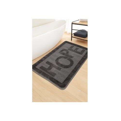 Hope anthracite anthracite bathmat Cene