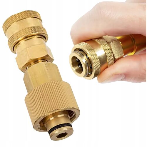 Rosfix Adapter TR22 Proconnect &ndash; Adapter Za Visokotlačne Čistilnike K&auml;rcher HD HDS Nadomestni Del | Navoj TR22, Hitra Spojka 1/4", (5000244520) Cene