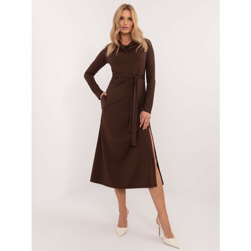 LAKERTA Dress-LK-SK-509792.21P-dark brown Cene