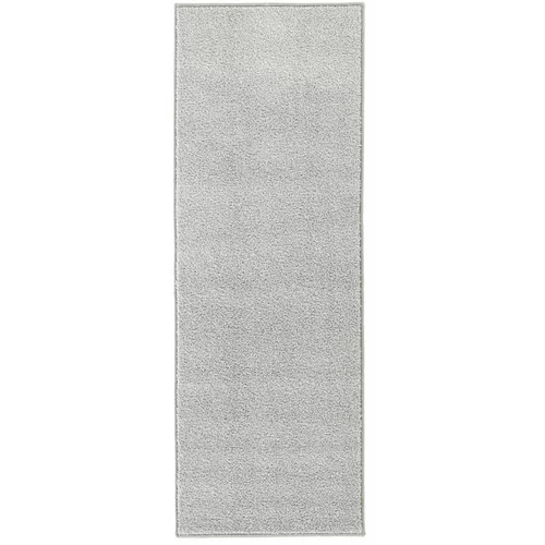 Hanse Home svijetlosiva tepih staza Pure, 80 x 300 cm