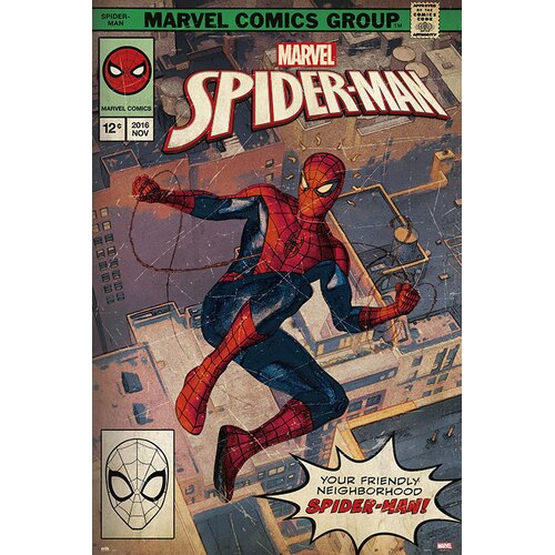 Marvel Spider-Man naslovnica stripa maxi poster 91,5 x 61 cm Cijene