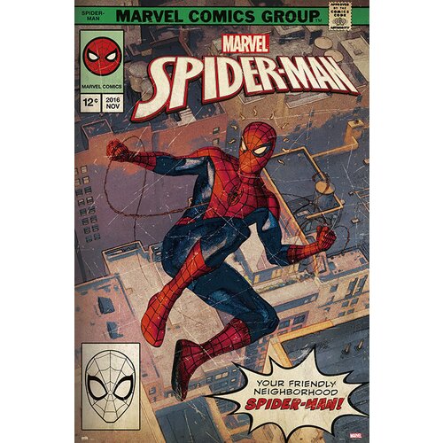 Marvel PLAKAT SPIDER-MAN PORTADA STRIP, (20837077) Cene