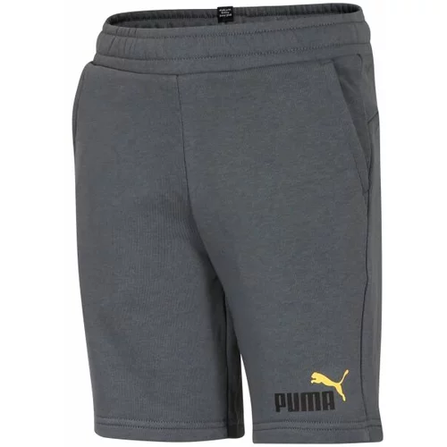 Puma ESS+2 COL SHORTS TR Dječje kratke hlače, tamno siva, veličina