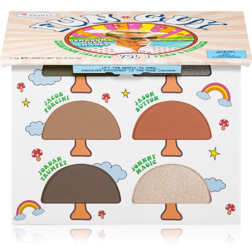 TheBalm Fun Guy Eyeshadow Palette Vol 1 paleta senčil za oči 7,2 g Slike