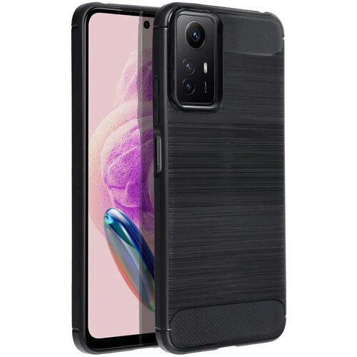 Carbon Case maskica za XIAOMI Redmi NOTE 12S crna Slike