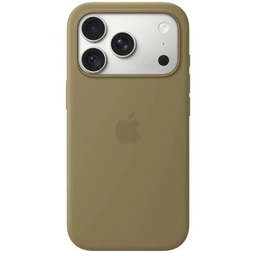 Apple iPhone 18 Pro Silicone Case with MagSafe &amp;ndash; Olive Slike