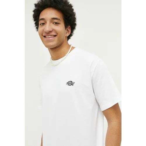 Dickies Pamučna majica boja: bijela, s aplikacijom