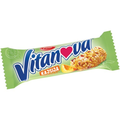 Pionir Vitanova bar no sugar, Kajsija, 20g Slike