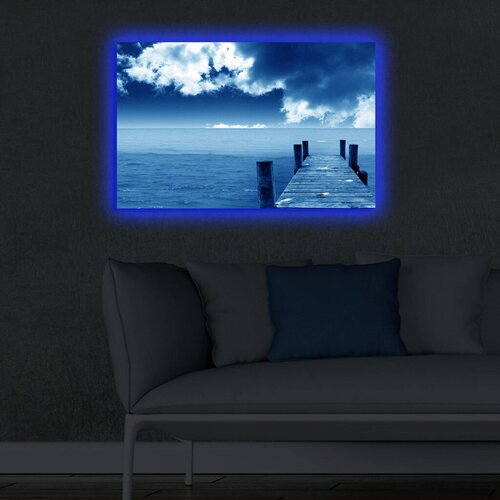 Wallity Slika sa LED osvetljenjem 4570DACT-29, 45x70 cm Cene