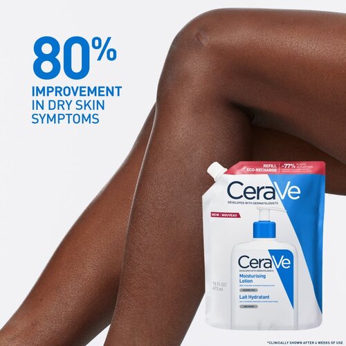 CeraVe Moisturizers vlažilna krema za obraz in telo za suho do zelo suho kožo nadomestno polnilo 454 g Slike