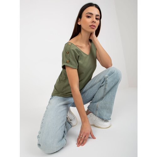 Och Bella Blouse-TW-BZ-BL-1006.56-khaki Cijene