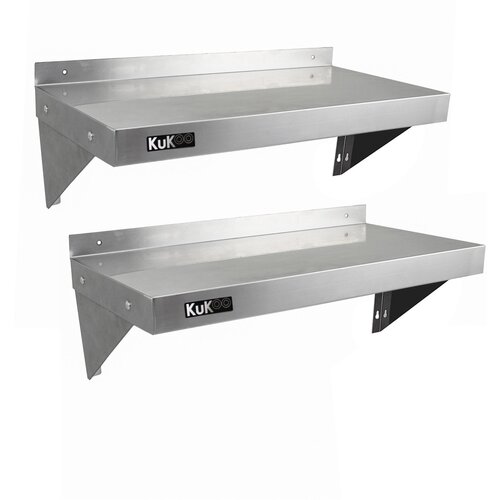 Monster 2 x KuKoo police iz nerjavečega jekla 900 mm x 300 mm, (21571358) Cene
