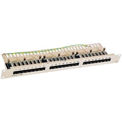 Patch panel H 24-vratni 1U Cat5e 19" Cene