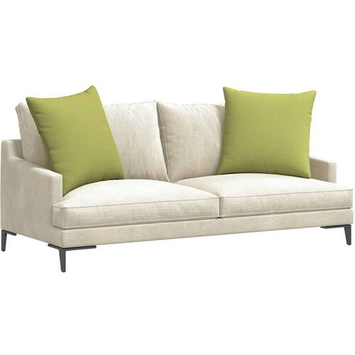 VidaXL jastučići za sofu 2 pcs svijetlo zelena 60 x 60 cm tkanina Slike