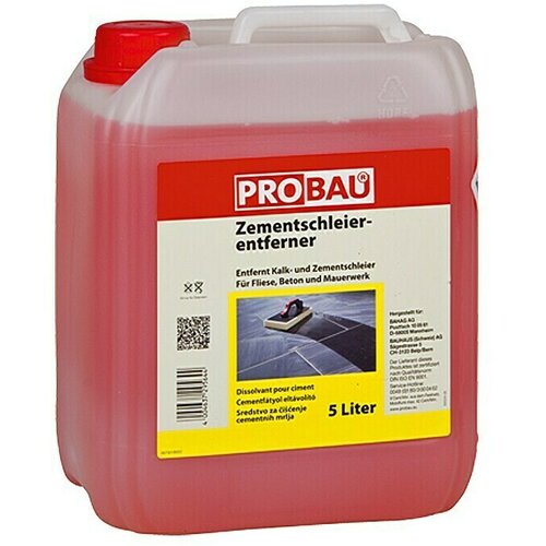 PROBAU Sredstvo za uklanjanje cementnih naslaga (5 l) Cijene