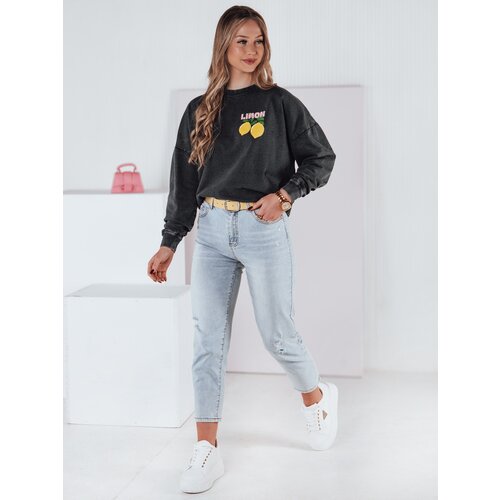 DStreet Bluza damska one size LEMONFIT grafitowa Cene