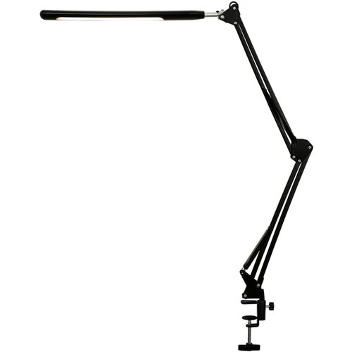 INF LED namizna svetilka z nastavljivo vrtljivo ročico Črna, (21547835) Slike