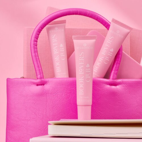 Essence BOOK LOVERS CLUB vlažilna maska za ustnice odtenek 01 Chapter: First Kiss 10 ml Slike