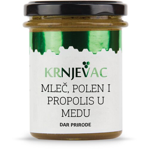 Krnjevac Mleč, polen i propolis u medu 250g Cene