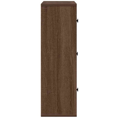  Regal za knjige boja hrasta 60x24x76 5 cm konstruirano drvo Slike