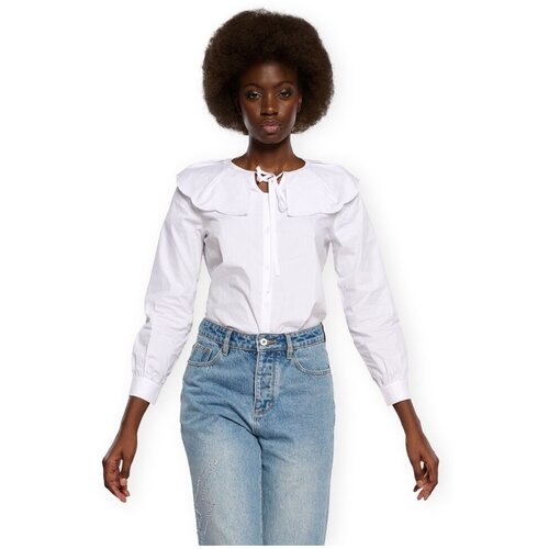 Minueto Topi &amp;amp; Bluze Piccola Shirt - White Bela Slike