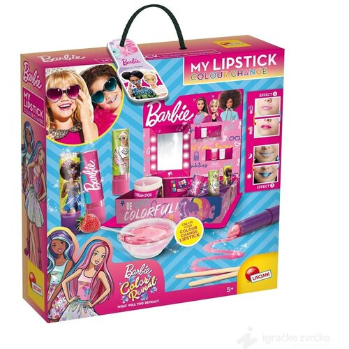 Lisciani Barbie Set za pravljenje karmina COLOR CHANGE Slike