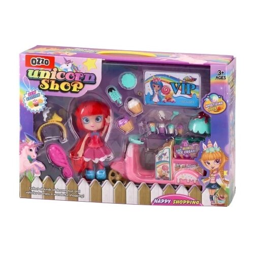 Ozzo Unicorn shop,lutka, set lutkica i skuter Cene