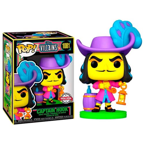Funko POP figure Disney Villains Hook Black Light Exclusive Slike