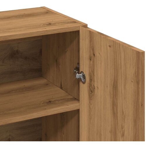 VidaXL Komoda boja hrasta artisan 70x34x90 cm od konstruiranog drva Slike