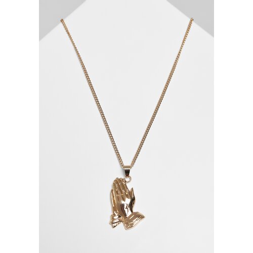Urban Classics Pray Hands Necklace - Gold Color Cijene