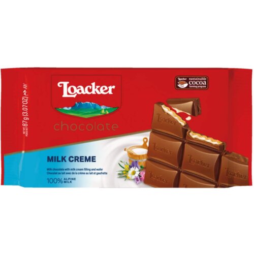 Loacker čokolada mlečna 87g Cene