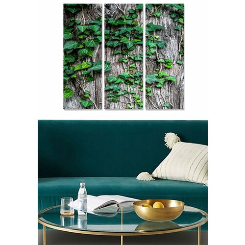 Wallity MDF1030964 multicolor decorative mdf painting (3 pieces) Slike