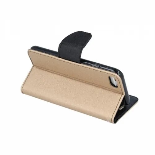  Preklopna torbica Fancy Diary Samsung Galaxy S22 5G - zlato črna Slike