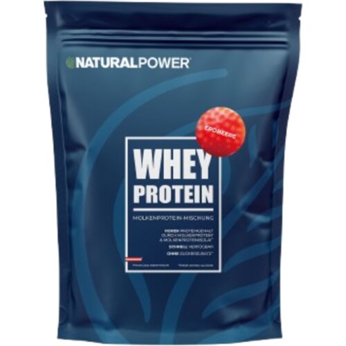  Whey Protein 1000 g - Jagoda Slike