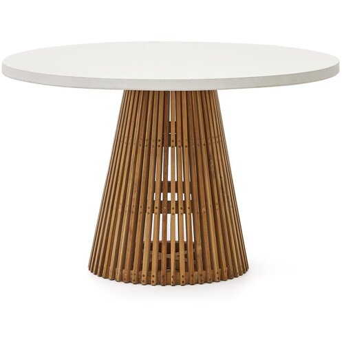 Kave Home Okrogla vrtna miza ø 120 cm Alcaufar – Cene