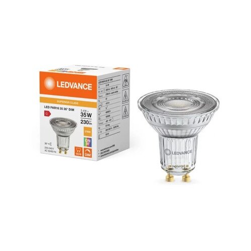 Ledvance Spot led sijalica dimabilna 36° 3.4w 2700k gu10 ( o59810 ) Cene