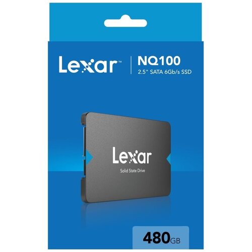 SSD LEXAR 480GB NQ100 2,5″ SATA LNQ100X480G-RNNNG Cijene