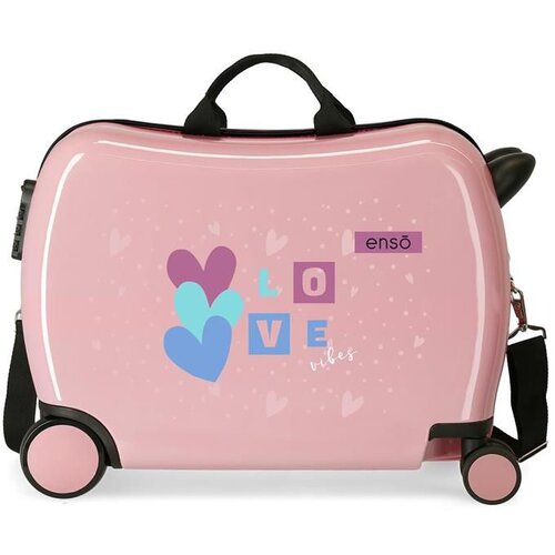 Enso abs kofer za decu powder pink Slike
