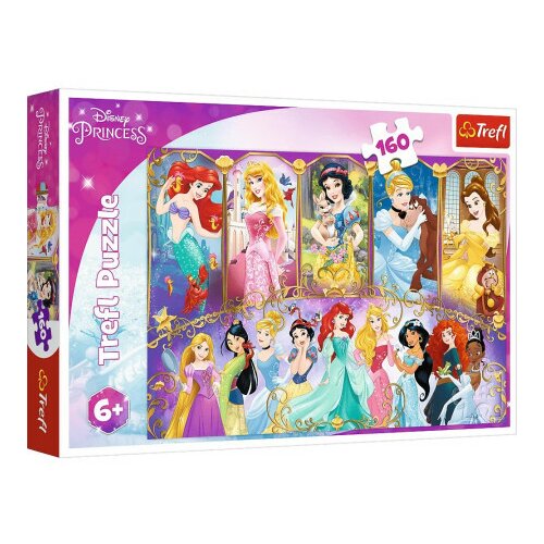 TREF LINE puzzle 160 princesses port ( T15407 ) Slike