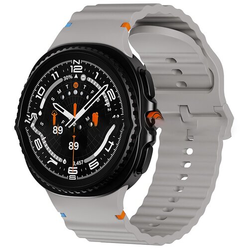 INF Združljiv s Samsung Galaxy Watch8/Watch8 Classic 22mm silikonski pa&scaron;ček Grey, (5000085935) Cene
