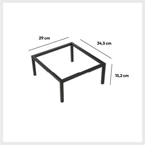 5five metalni okvir sa nogarama 29X15,2X34,5CM metal crna 173609 Cene